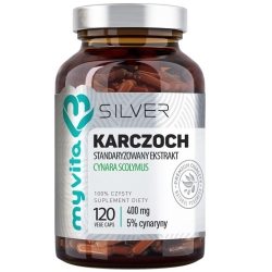 MyVita Silver Pure Karczoch 120kapsułek cena 65,00zł