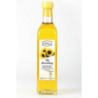 Olej słonecznikowy 500 ml Olvita cena 12,55zł