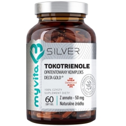MyVita Silver Pure Tokotrienole 50mg 60kapsułek cena 75,00zł
