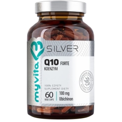 MyVita Silver Pure Koenzym Q10 100mg 60kapsułek cena 69,00zł
