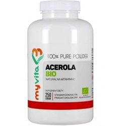 Myvita Acerola BIO proszek 250g cena 96,99zł