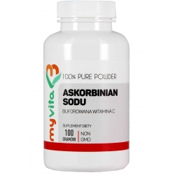 MyVita Askorbinian sodu (Buforowana Witamina C) proszek 100g cena 13,99zł