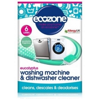 Ecozone tabletki do odkamieniania oraz czyszczenia pralek i zmywarek eukaliptusowe 6sztuk cena 32,90zł