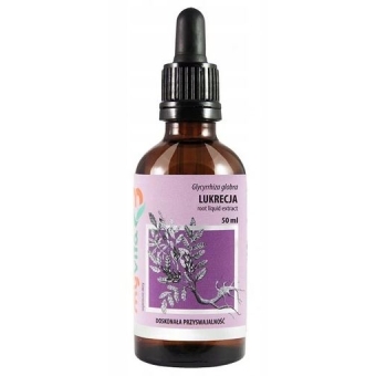 MyVita Lukrecja ekstrakt krople 50ml cena 29,90zł
