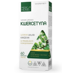 Medica Herbs Kwercetyna 95% 60kapsułek cena 34,90zł
