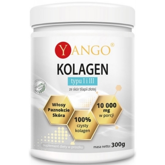 Yango Kolagen Typu I i III 300g cena 108,50zł