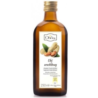 Olej arachidowy zimnotłoczony 250ml Olvita cena 20,90zł