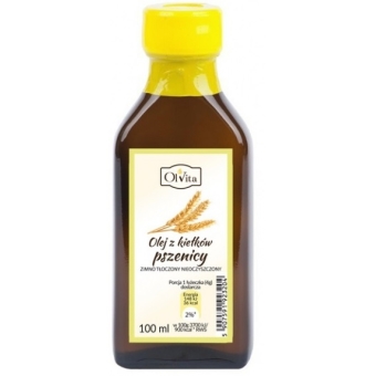Olej z kiełków pszenicy 100 ml Olvita cena 21,90zł