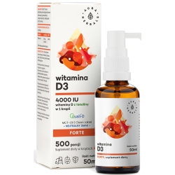Aura Herbals Witamina D3 4000IU MCT krople 50ml cena 27,90zł