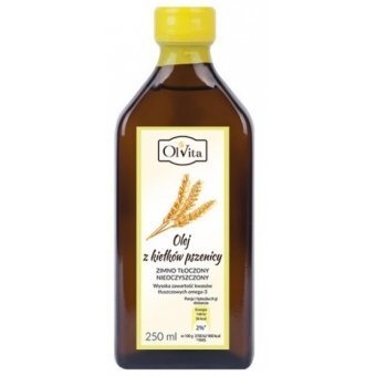 Olej z kiełków pszenicy 250 ml Olvita cena 49,15zł
