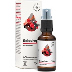 Aura Herbals Seledrop selen 110µg (selenian IV sodu) aerozol 30ml cena 18,90zł