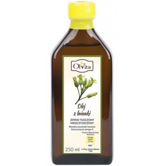 Olej z lnianki (rydzowy) 250 ml Olvita