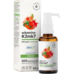Aura Herbals Witamina K2 100 µg Vegan krople 50ml cena 43,95zł