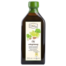 Olej z pestek winogron 250 ml Olvita cena 29,90zł