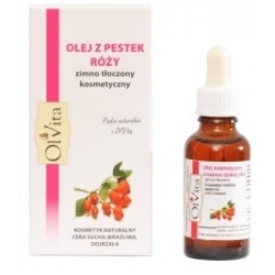 Olej kosmetyczny z pestek róży 30 ml Olvita cena 26,90zł