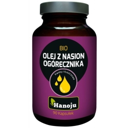 Hanoju BIO olej z nasion ogórecznika 90kapsułek cena 73,90zł