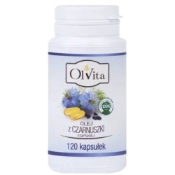 Olej z czarnuszki egipskiej 120 kapsułek Olvita cena 50,90zł