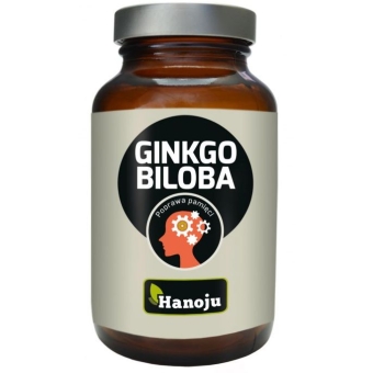 Hanoju Ginkgo Biloba (Miłorząb dwuklapowy) ekstrakt 400mg 90kapsułek cena 78,90zł