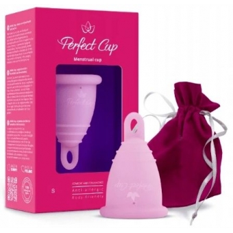 Kubeczek menstruacyjny róż (S) Perfect Cup 1sztuka cena 53,90zł
