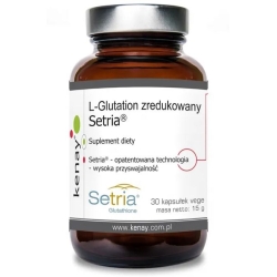 L-Glutation zredukowany Setria® 30kapsułek Kenay cena 86,90zł