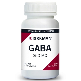 Kirkman GABA 250mg  (Hypoallergenic) 150kapsułek cena 253,90zł