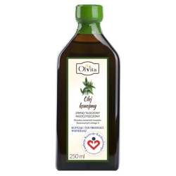 Olej konopny tłoczony na zimno 250 ml Olvita cena 26,90zł