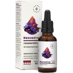 Aura Herbals Resvadrop Resweratrol krople 30ml cena 23,20zł