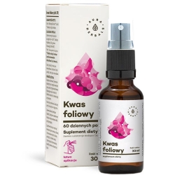 Aura Herbals Kwas foliowy + Witamina B9 aerozol 30ml cena 14,99zł