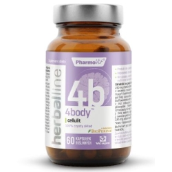 4body cellulit Herballine 60kapsułek Pharmovit cena 39,90zł