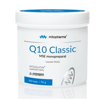 Dr Enzmann Koenzym Q10 MSE classic 30mg 360kapsułek  Mito-Pharma cena 562,90zł