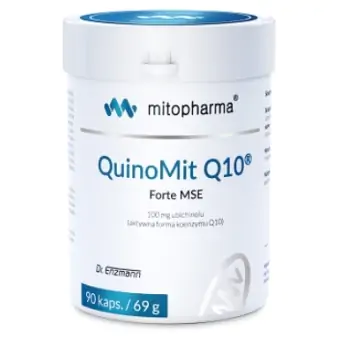Dr Enzmann QuinoMit Q10 forte 90kapsułek Mito-Pharma cena 381,00zł