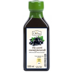 Olej z pestek czarnej porzeczki 100 ml Olvita cena 34,55zł