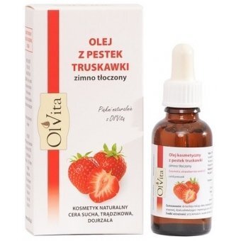 Olej kosmetyczny z pestek truskawki 30 ml Olvita cena 26,15zł
