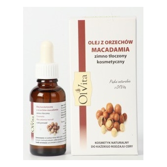 Olej kosmetyczny z orzechów macadamia 30 ml Olvita cena 15,90zł
