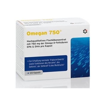 Dr Enzmann Omegan 750 - Intercell 120kapsułek Mito-Pharma cena 241,90zł
