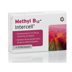 Dr Enzmann Metylowana B12 Methyl B12 - Intercell 90kapsułek Mito-Pharma cena 152,00zł