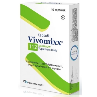 Vivomixx 10kapsułek Pharmabest cena 58,40zł
