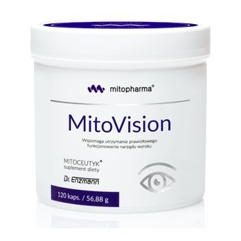 Dr Enzmann Mito Vision 120kapsułek Mito-Pharma cena 297,35zł