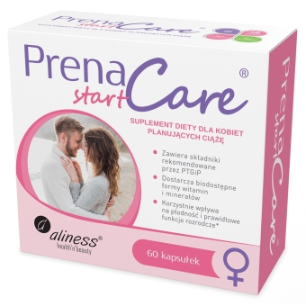 PrenaCare® START dla kobiet 60kapsułek Vege cena 59,90zł