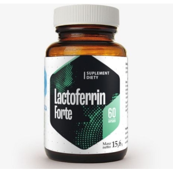 Hepatica Lactoferrin Forte (laktoferyna z mleka krowiego) 60kapsułek roślinnych cena 96,90zł