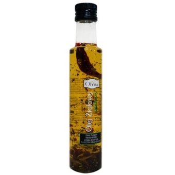 Olej ziołowy sałatkowy zimno tłoczony 250 ml Olvita cena 15,69zł