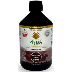 Joy Day Probiotyk Kurkuma, Imbir, Pieprz (NOWA GENERACJA) 500ml cena 60,90zł