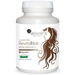 Aliness RevitalHair 60kapsułek cena 39,90zł