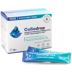 Aura Herbals Colladrop Flex Kolagen morski 5000mg 30saszetek cena 103,50zł