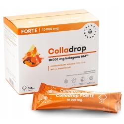 Aura Herbals Colladrop Forte Kolagen morski 10000mg 30saszetek cena 109,90zł