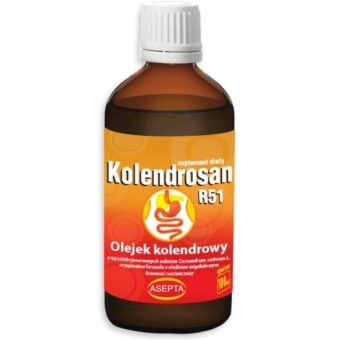 Kolendrosan R51 olejek kolendrowy krople 100ml Asepta cena 84,90zł