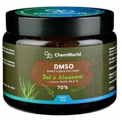 Żel DMSO 70% z Aloesem 500 ml ChemWorld cena 189,00zł