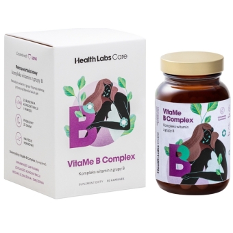 Health Labs Vitamin B Complex 60kapsułek cena 98,90zł