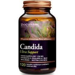 Doctor Life Candida Ultra Support 120kapsułek cena 63,50zł