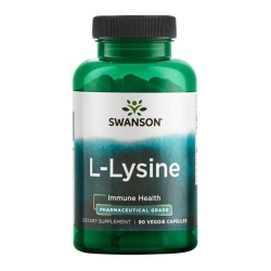Swanson AjiPure L-Lizyna 500mg 90kapsułek cena 39,90zł